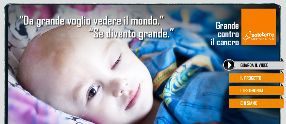 Grande contro il cancro. Invia un SMS o chiama da rete fissa il 45501