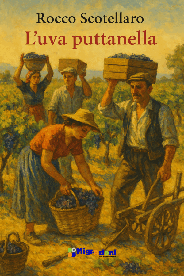 Copertina del libro L’uva puttanella di Rocco Scotellaro – Migr-Azioni
